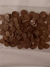 100 Small Light Brown Vial Caps for Crafts