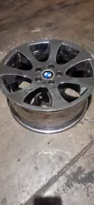 BMW Spare Rim 330i 2006 low pro 19" chrome Sdn original.