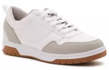 HOT SALE! FUBU Men's White Lace-up Low Top Athletic Casual Comfort Sneakers Shoe