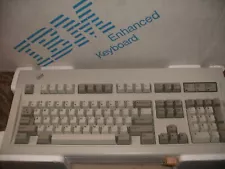 IBM 1391401 MODEL M ENHANCED KEYBOARD NEW ALL MATCHING NUMBERS NO CABLE