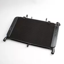 Aluminum Radiator for YAMAHA FZ09 MT09 MT-09 2017 2018 2019 2020 Black (For: 2020 Yamaha MT-09)