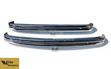 New VW Karmann Ghia 1972-1974 Bumpers in Stainless Steel