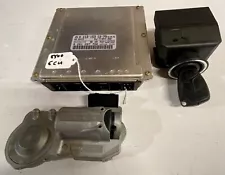 2003 TO 2006 MERCEDES W211 E500 ECU Engine Computer, EIS Ignition Switch, Key (For: 2005 Mercedes-Benz E500)