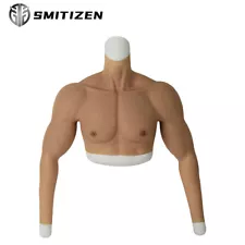 SMITIZEN Silicone Muscle Suit Realistic Fake Male Chest For Transgender