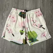 Nike Sportswear Cherry Blossom Floral Shorts Multi Men’s Size Medium FN1843-133