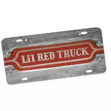 1978 1979 Lil Red Express Pickup Truck Emblem Design Aluminum License Plate