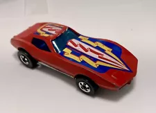 Corvette Stingray Hot Wheels 1977 red bw Original