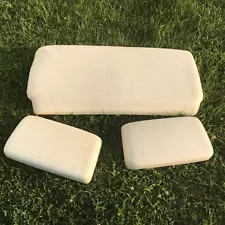 Yamaha 1985-1991 G2 Golf Cart IVORY Seat Bottom & Seat Backs OEM