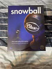 Blue Snowball iCE USB Mic for Recording & Streaming on PC & Mac - Black