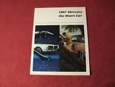 1967 Mercury & Cougar Sales Brochure Booklet Catalog Old Original