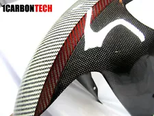 DUCATI 848 1098 1198 CARBON FIBER FRONT FENDER HYBRID MADE WITH KEVLAR (For: Ducati 1098 S Tricolore)