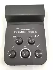 Roland GO:MIXER PRO-X Audio Mixer for Smartphones Live Streaming Tested Japan