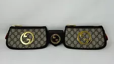 GUCCI GG Supreme Blondie Belt Bag with 3 Pouch Unisex Authentic Must Have RARE