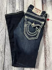 True Religion Super QT Jeans Straight Flap 31x32