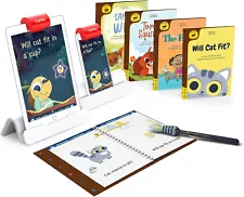 Osmo - Reading Adventure-Advanced Reader Kit for iPad & iPhone with 4 Books