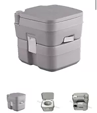 Heng's RV Camp Marine 2402 Portable 5 Gal Toilet - Grey