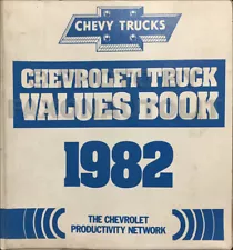 1982 Chevrolet Truck Values Sales Training Dealer Album Chevy Colors Options (For: Chevrolet Scottsdale)