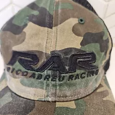 RICO ABREU Snapback Hat Camo Sprint Car Racing World Of Outlaws dirt track Cap