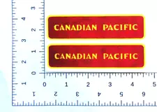 MARX CANADIAN PACIFIC WATER SLIDE DECAL SET FOR CABOOSE