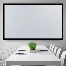 Fixed Aluminum Frame Projector Screen Home Theatre HD TV Projection US