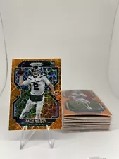 2021 Panini Prizm NFL Football Trading Cards ORANGE LAZER PRIZM Pick-a-Card