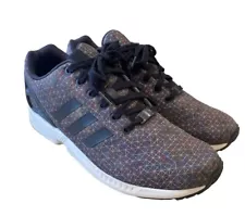 1032 Adidas Original ZX Flux Prism 2 AQ4023 Men's Size 10.5 Running Shoes