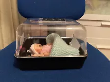 New ListingTINY Silicone baby girl in incubator