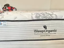 Minimally used clean queen size mattress/box spring/bed frame for sale 