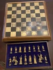 For Sale: 1977 Franklin Mint Tournament at Camelot Chess Set - Limited Edition