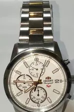 Mint condition Orient 00001W Chronograph Men's Watch, Unused display item