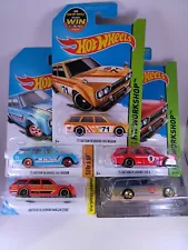 Datsun 510 Bluebird Wagon Lot Of 5 , All VHTF