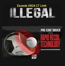 #1 ILLEGAL USGA NON-CONFORMING HOT COR DRIVER Golf Club-Choose Loft-Flex-Length!