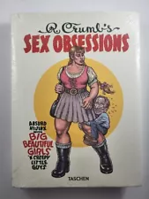 SEALED TASCHEN ROBERT CRUMBS SEX OBSESSIONS HC BOOK COMIC ART UNDERGROUND COMIX