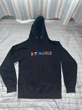 Travis Scott Astroworld Wish You Were Here Hoodie Sweatshirt Size Small Black