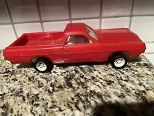 VINTAGE 1970s TONKA PLASTIC RED EL CAMINO RANCHERO PICKUP FOR CAR CARRIERS