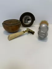 Vintage 3 Piece Shaving Set