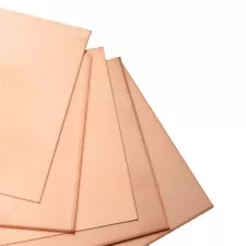 Copper Sheet, Plate Thin Material Solid Various Thickness And Sizes Copper Sheet