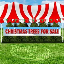 CHRISTMAS TREES FOR SALE Advertising Vinyl Banner Flag Sign LARGE SIZE HOLIDAYS