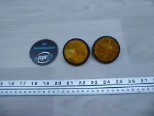 1980 Honda XL80S Mini Enduro H1074) left and right front amber reflectors set