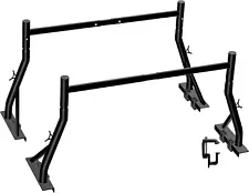 Truck Ladder Rack 800Lbs Capacity with 8 Non-Drilling C-Clamps Heavy Duty Extend