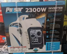 Pulsar 2300W Gas-Powered Portable Inverter Generator PG2300iS White BRAND NEW