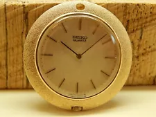 Vintage Men's Seiko Sample watch Gold Tone 43-0149 YR096 NEW OLD STOCK