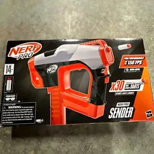 ð¥ Nerf Pro SENDER Blaster Gun, Sealed, Motorized Semi Auto, 150 FPS!