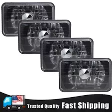 4PCS 4x6" inch Headlights Headlamps Rectangle DRL For Chevrolet Monte Carlo (For: 1976 Buick Electra 225)