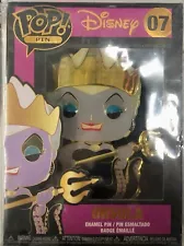 FUNKO POP! DISNEY URSULA LARGE ENAMEL PIN