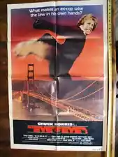 An Eye for an Eye Original Movie Poster - Chuck Norris 1981 41 x 27