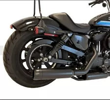 Tab Performance 2014-Up Harley Sportster 3.5" Black Mufflers w/ ZOMBIE BAFFLES!