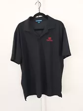 Toyota Polo Shirt XL Port Authority Black Cotton