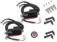 102mm Ignition Coil + Spark Plug Set For Yamaha XS1100L Midnight Special (1981) (For: Yamaha Midnight Special)