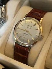 Vintage LONGINES Grand Prize Automatic Cal. 352 14K Solid Gold Dress Watch